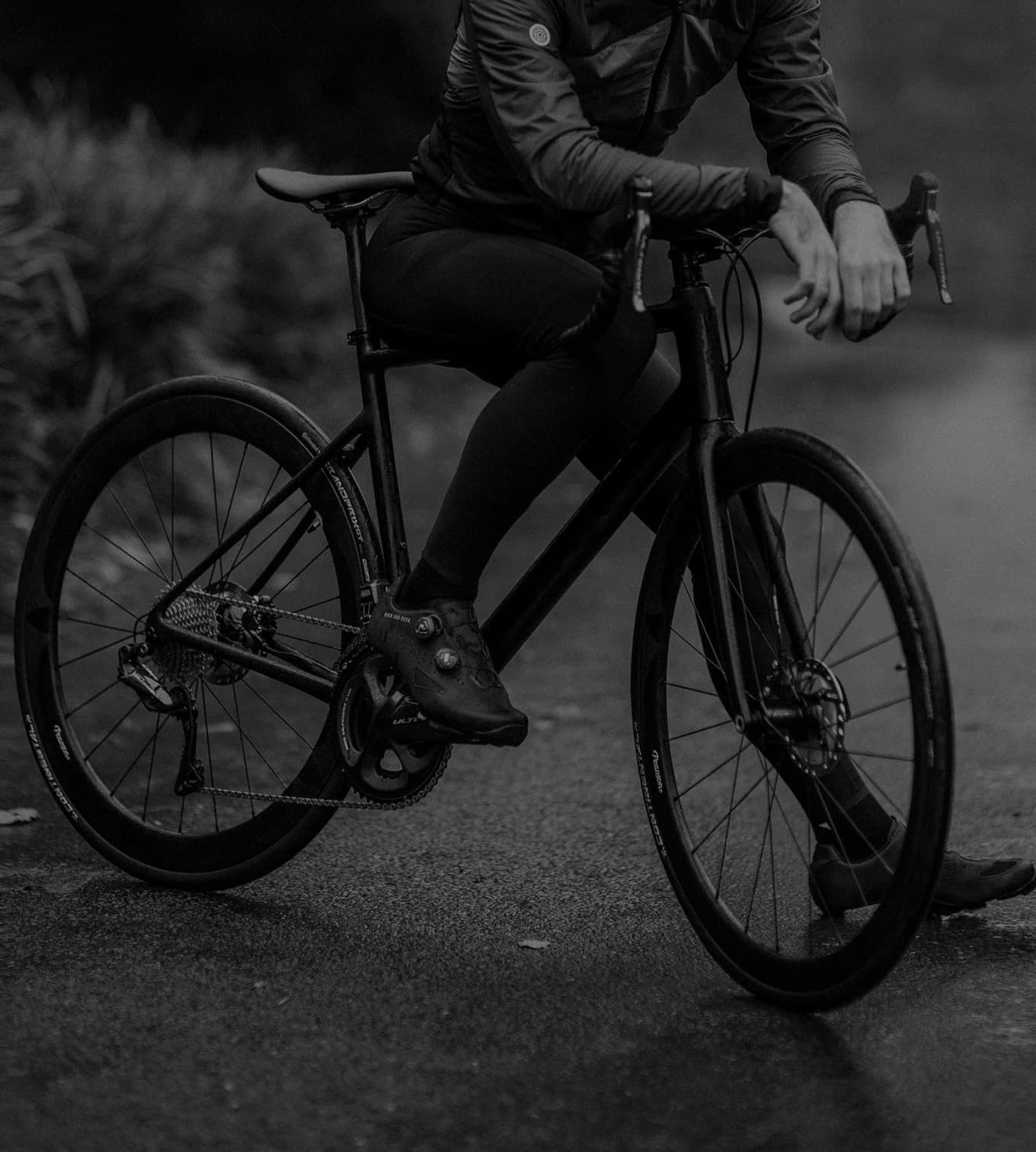Pessoa sobre a bicicleta
