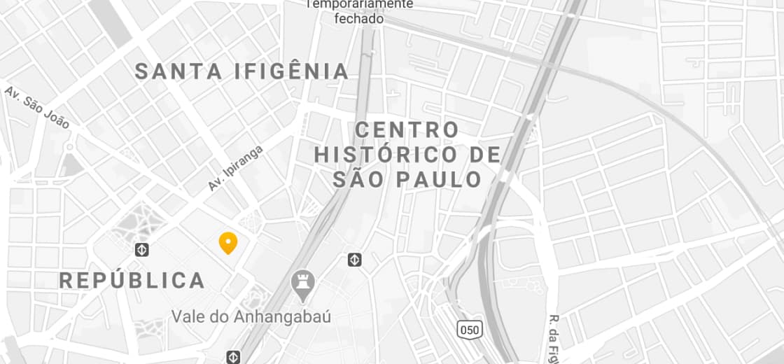 Mapa marcando o endereço Rua Ali Perto, 25 São Paulo, SP